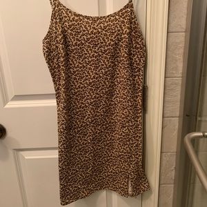 Cheetah Print Dress